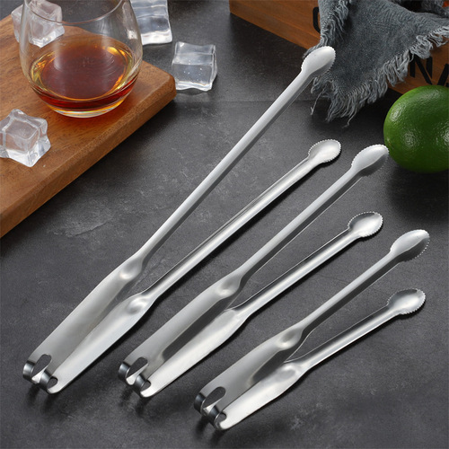 Factory direct sales stainless steel kitchen utensils kitchen supplies stainless steel food clips towel clips raw fish clips bread clips