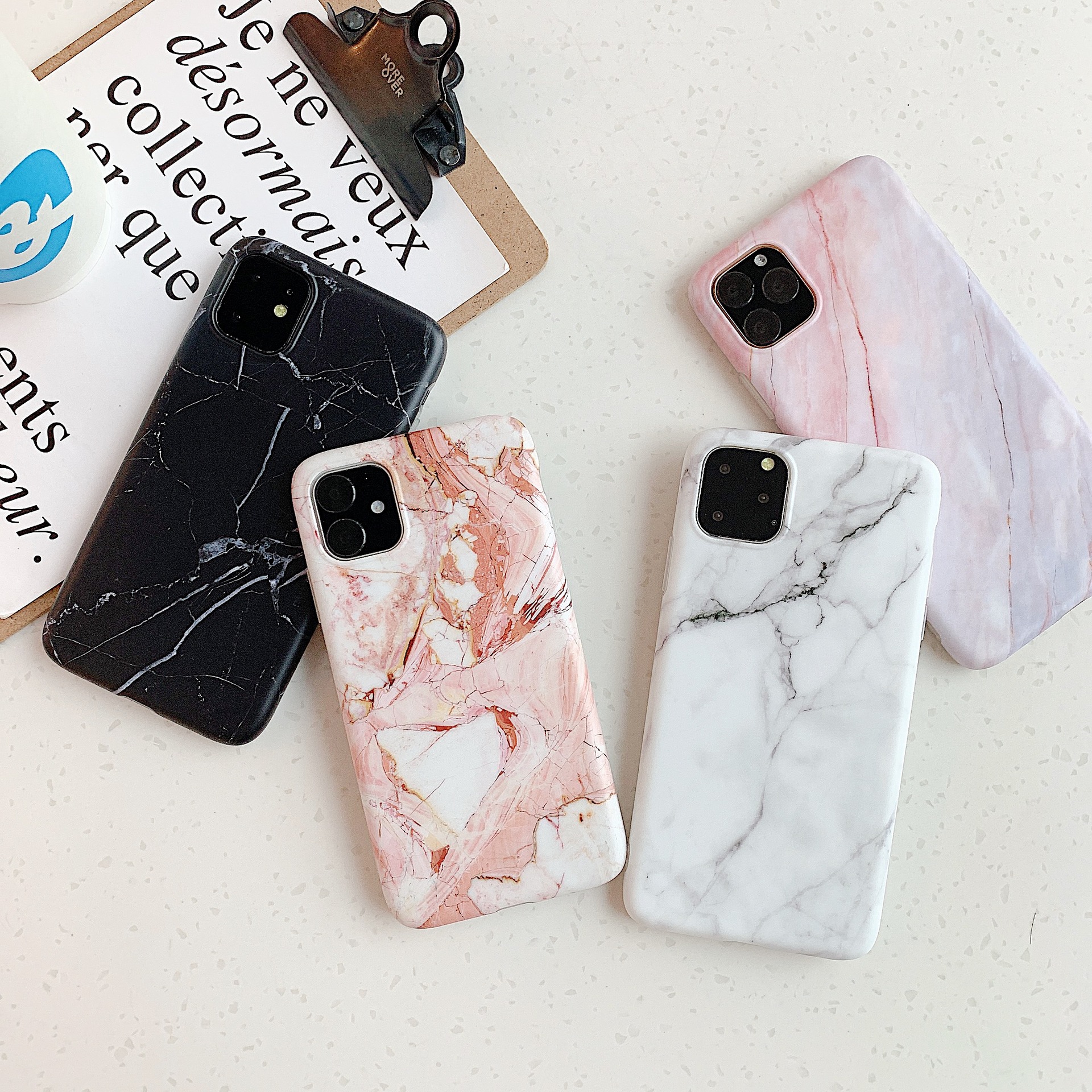 IPhone 13 Marble Pattern Phone Case for Apple 14 Apple 12 Pro Max Silicone 11 Protective Case