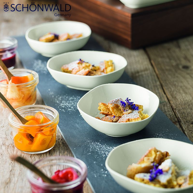 German Imported/Islands/Back Kitchen High-Star Hotel Restaurant White Ceramic Tableware Soup Plate Dishes German Imported/Islands/Back Kitchen High-Star Hotel Restaurant White Ceramic Tableware Soup Plate Dishes