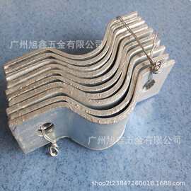 佛山销售 抱箍 双合抱箍 电线杆抱箍 热镀锌抱箍 卡箍冲压件扁铁