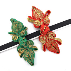 【Wholesale】Bai Xi Accessories 014B Fabric Little Bee Ancient Style Handmade Button Top Chinese Traditional Dress Children's Dress Buttons