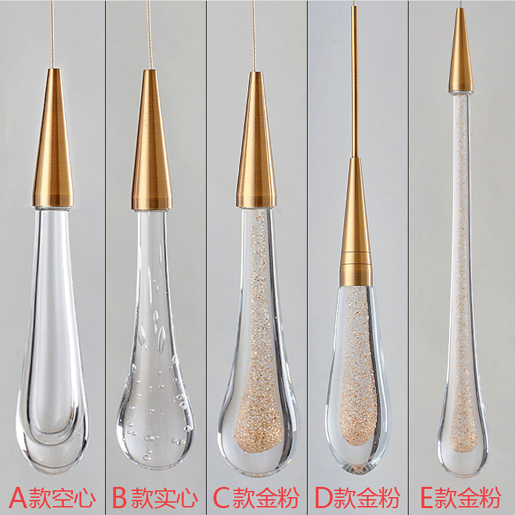 Lámpara de araña de cristal con efecto de lluvia de meteoros LED para escaparate, restaurante, sala de exposiciones, recepción de hotel, luz de gota de agua, luz de vestíbulo de hotel