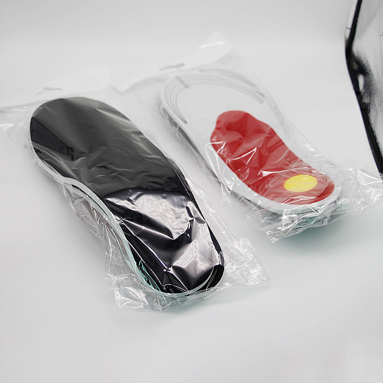 Corrective breathable shock-absorbing insoles