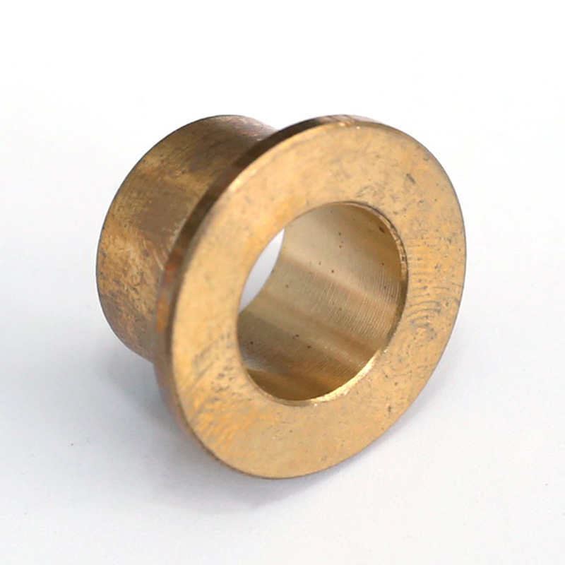 厂家供应黄铜圆柱紧固件平头圆柱铆螺母高硬度黄色空心圆柱铜管