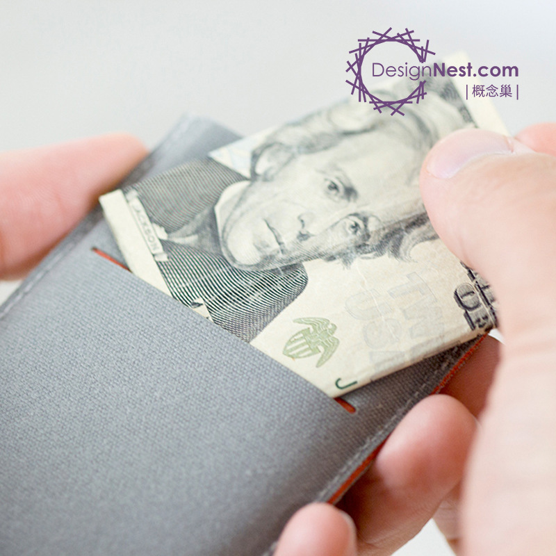 Aloko DAX bolsa de tarjeta apilada extraíble mini monedero gradiente ultra-delgada multi-Tarjeta bolsa de tarjeta de visita Portátil Bolsa