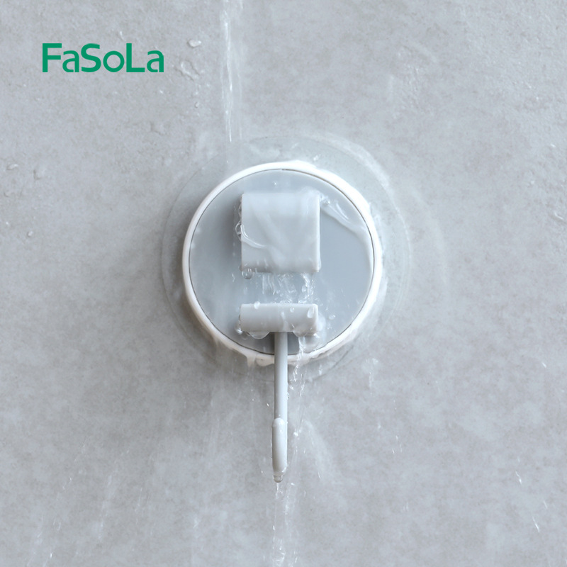 FaSoLa colgante lavabo gancho bañera ponche-libre baño Baño lavabo rack pared colgante Cuenca del estante de almacenamiento