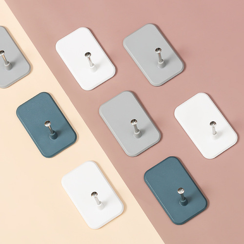 New strong 304 stainless steel door coat hooks, wall-type punch-free storage hooks, 2 boxes