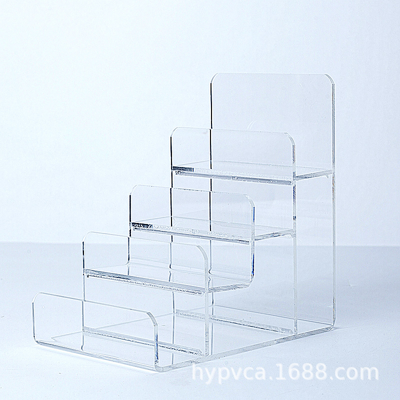 Acrylic wallet store display rack ladder display rack Acrylic wallet rack storage rack glasses display rack