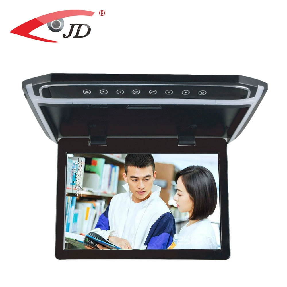 14-дюймовый LCD экран монитор сверхтонкий автомобильный высокий HD потолочное mp5 HDMI 1080P автомобильный потолочный дисплей