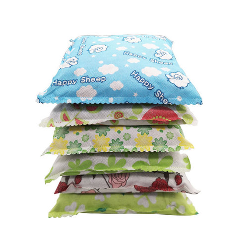 Source bamboo charcoal manufacturer printed non-woven car household bamboo charcoal bag 500g activated carbon packaging repair formaldehyde carbon bag