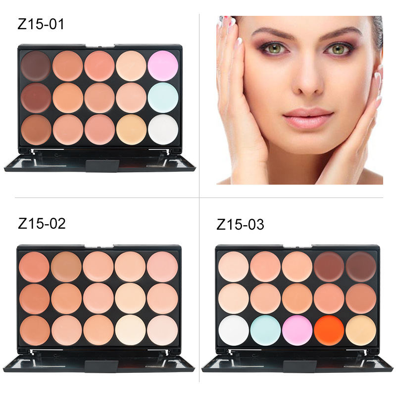 15 color concealer cream foundation cream face repair cream Amazon AliExpress cross-border spot wholesale