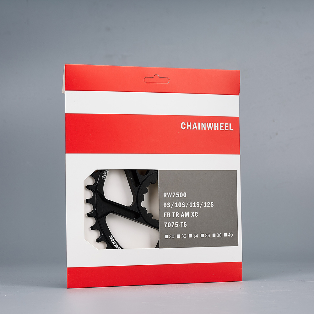 Bicicleta de montaña sola placa GXP directo montado placa integrada positiva y negativa del disco del diente 32/34/36/38T 3/6mm