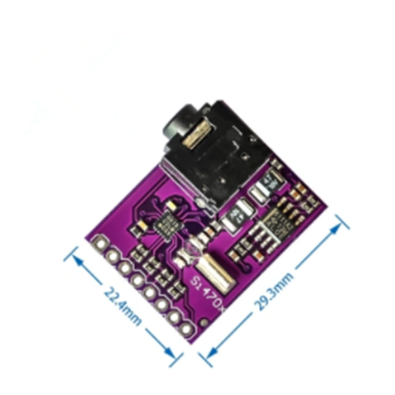 MCU-470 SI4703 FM тюнер оценочная плата радиопостроение