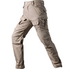 Demi-season tactics street trousers, loose straight fit