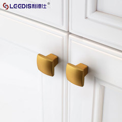 Lide Shi Chinese shoe cabinet and wardrobe handles, copper imitation drawer cabinet door single hole handles, ancient zinc alloy accessories