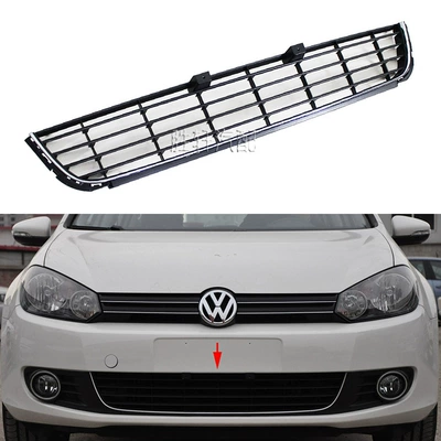 Suitable for Volkswagen GOLF MK6 GOLF 6 lower middle mesh front bumper middle lower mesh intake ventilation mesh grille