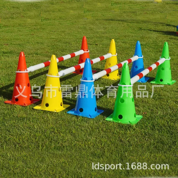 Balance Car Track Rod Training Props Site Isolation Telescopic Warning Rod Children's Sliding Track Auxiliary Sign Bucket