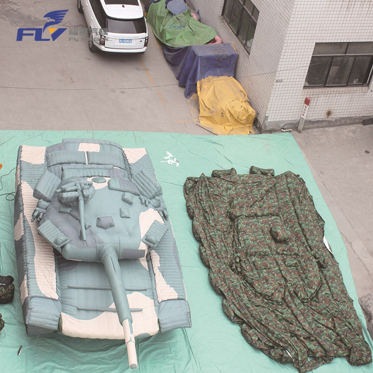 1:1飞机模型 充气军事仿真模型 1:1充气仿真坦克 充气仿真