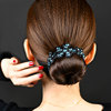 Hairgrip, drill, fashionable universal hair accessory for adults, Korean style, simple and elegant design