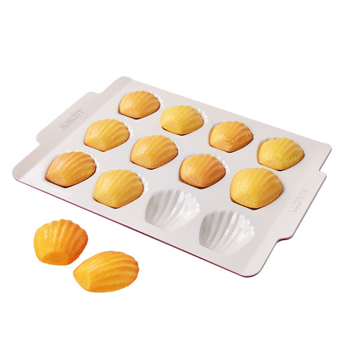 12-piece cake mold chocolate madeleine shell muffin muffin baking pan household baking mold