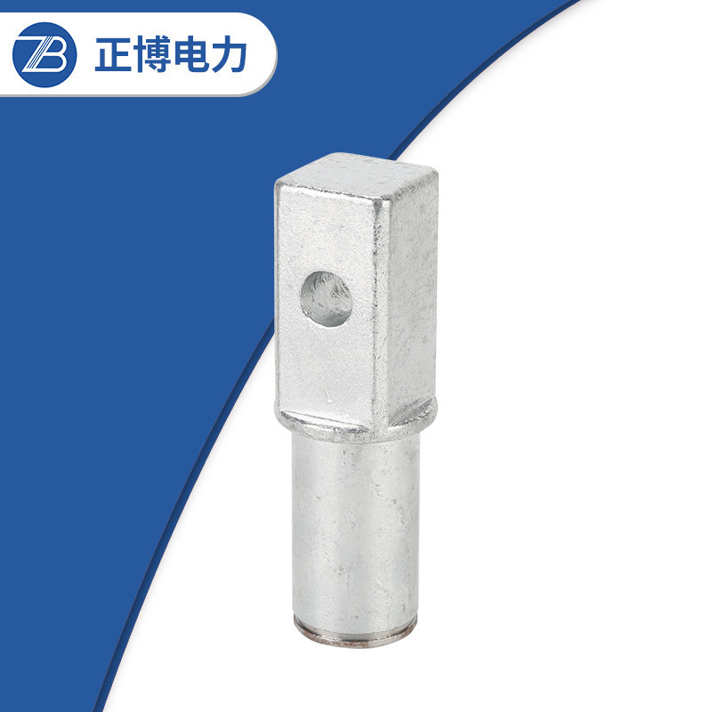工厂批发 热镀锌电力金具单孔板形 66kV高压防风偏绝缘子端部金具