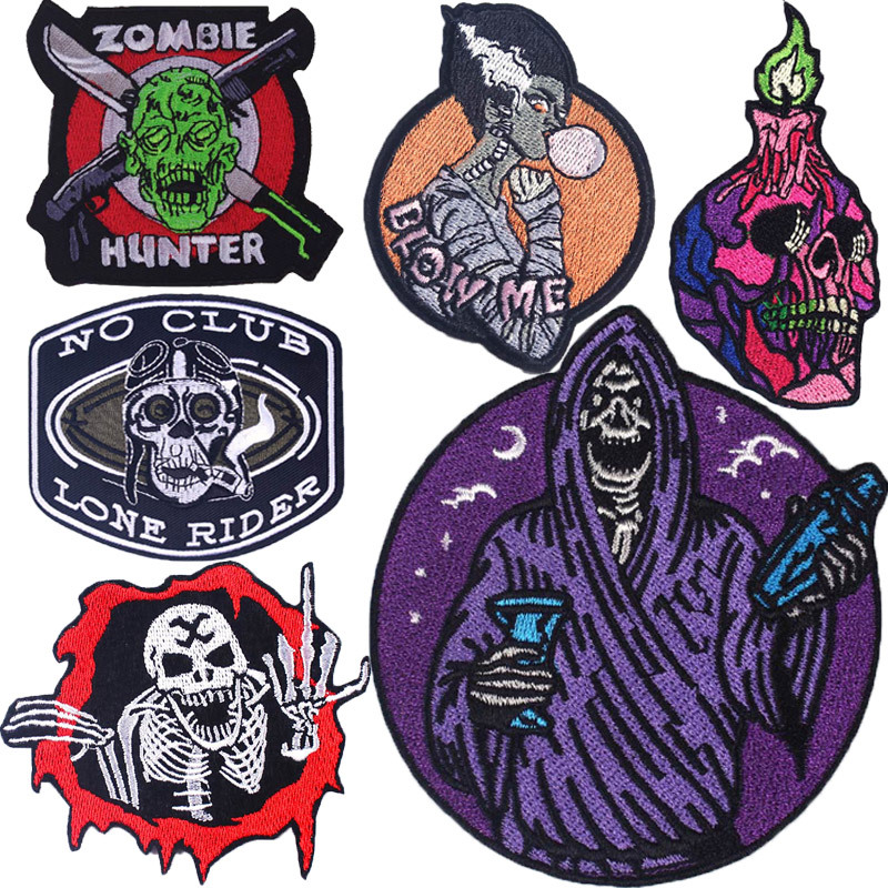 iron on patches embroidery clothing accessories decorative Patches stickers