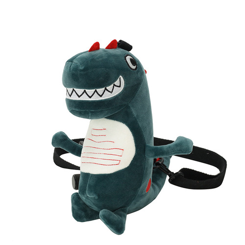 Cartoon ins student crossbody bag for women dinosaur doll shoulder doll bag personality cute ugly plush bag