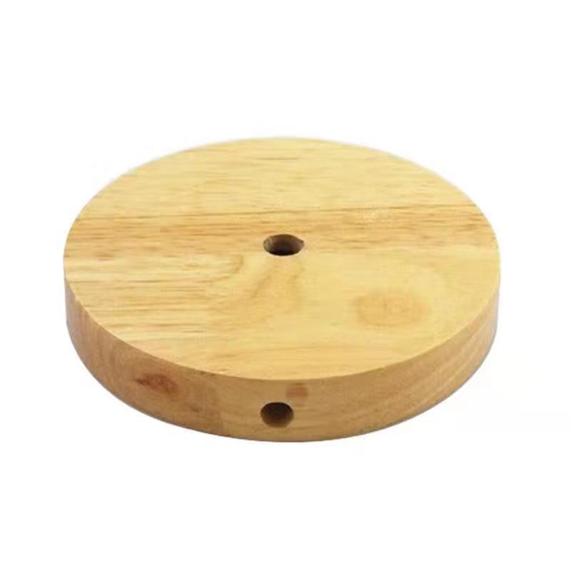 [Xianfan] 120x20 madera maciza color primario lámpara de mesa chasis iluminación lámpara accesorios roble lámpara de mesa base