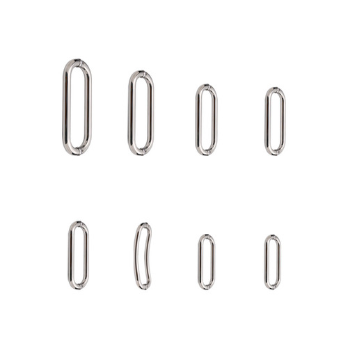 Factory O-type 304 stainless steel glass door handle, thick curved hotel office sliding door handle