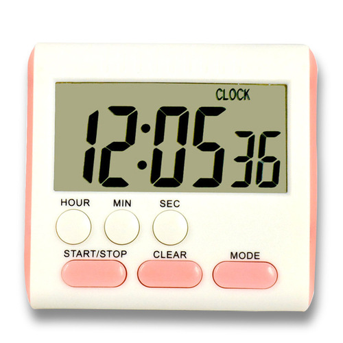 Exclusively for foreign trade kitchen baking timer English 24-hour electronic timer digital reminder