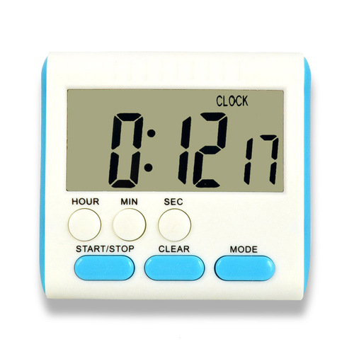 Exclusively for foreign trade kitchen baking timer English 24-hour electronic timer digital reminder
