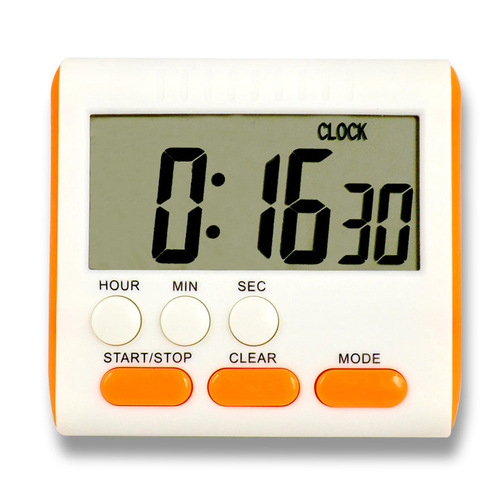Exclusively for foreign trade kitchen baking timer English 24-hour electronic timer digital reminder