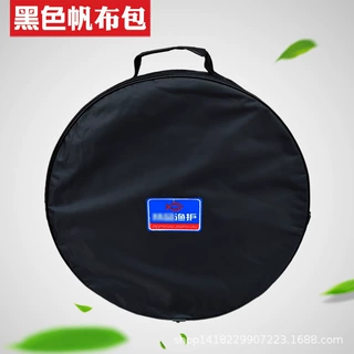 大容量结实鱼护包渔户包黑色帆布包 美观收纳性强渔具包