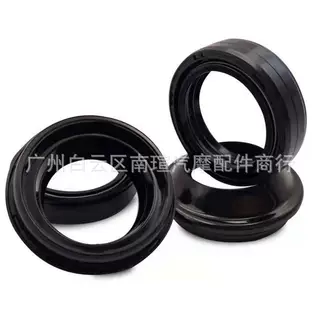 摩托车配件 前叉减震油封 30-42-10.5\11 双簧 30*42 防尘油封盖