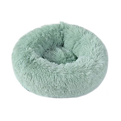 Cross-border cat nest plush round pet nest dog bed winter dog mat pet mattress pet supplies wholesale