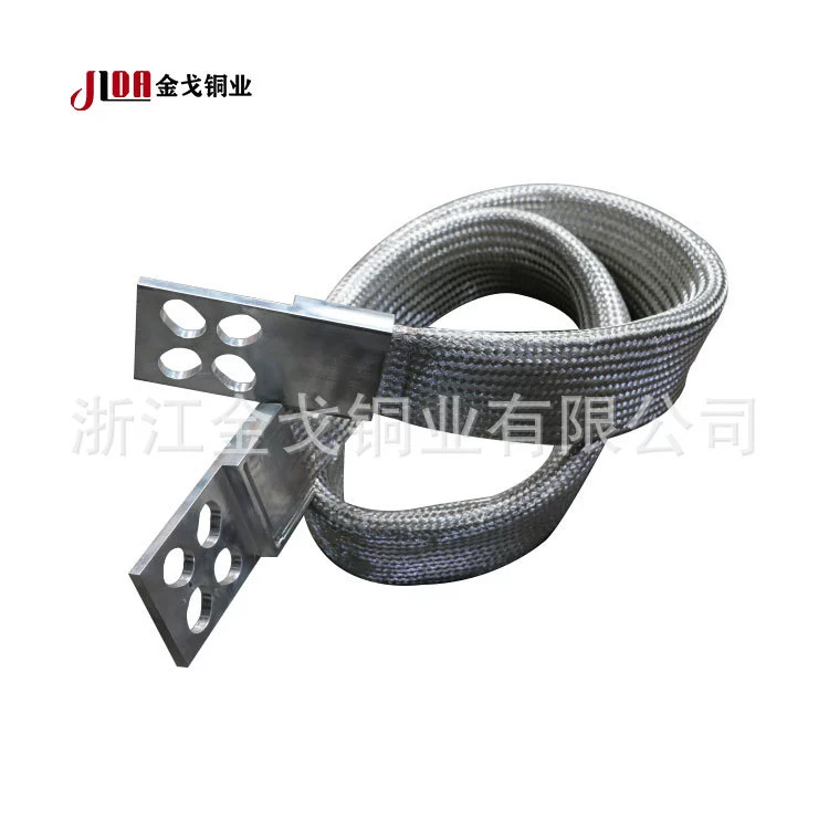 Заводской прямой луженый медный плетеный провод мягкое соединение оборудование для мягкой медной ленты медный проводящий трансформатор медное мягкое соединение