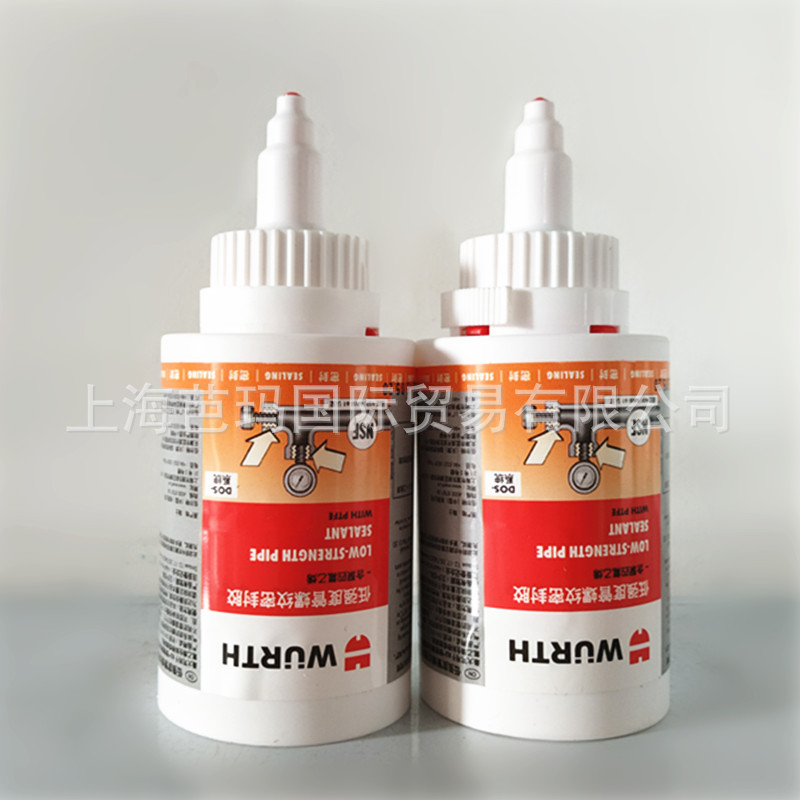 伍尔特WURTH 低强度管螺纹密封胶-含聚四氟乙烯-50G 893511050