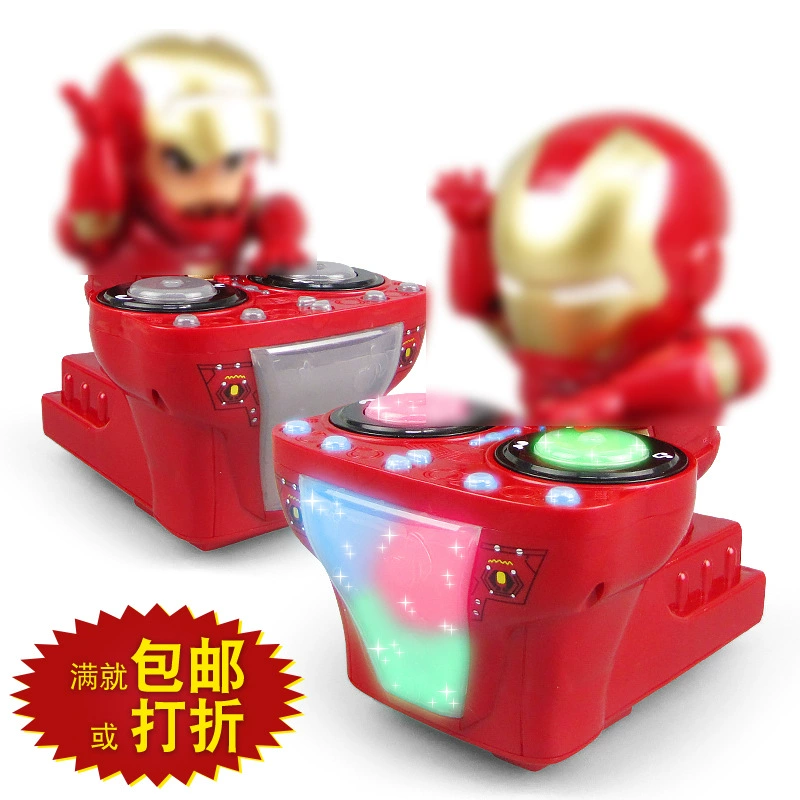 Детская музыкальная игрушка-робот DJ с подсветкой и движением
