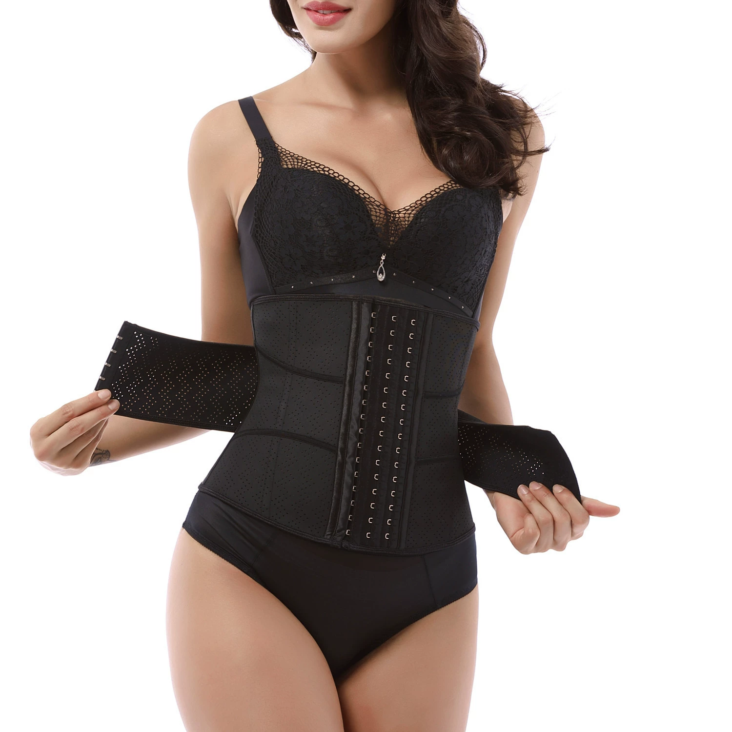 Brace, breathable belt, latex shapewear, 2019