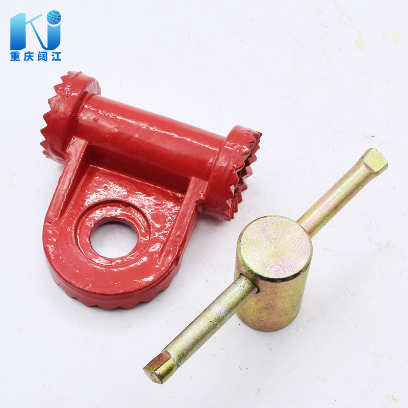 磨盘齿T型锁紧把手-微耕机扶手架固定螺栓把手186F农机徐昂就配件