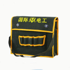 Manufacturer's wholesale single-shoulder electrician repair tool kit, hardware tool kit canvas tool kit logo electrician bag