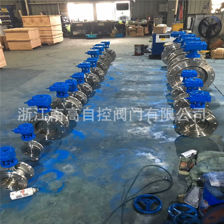 氧气蝶阀 DY343F-6P 不锈钢氧气管道蝶阀 DN300 防静电蝶阀