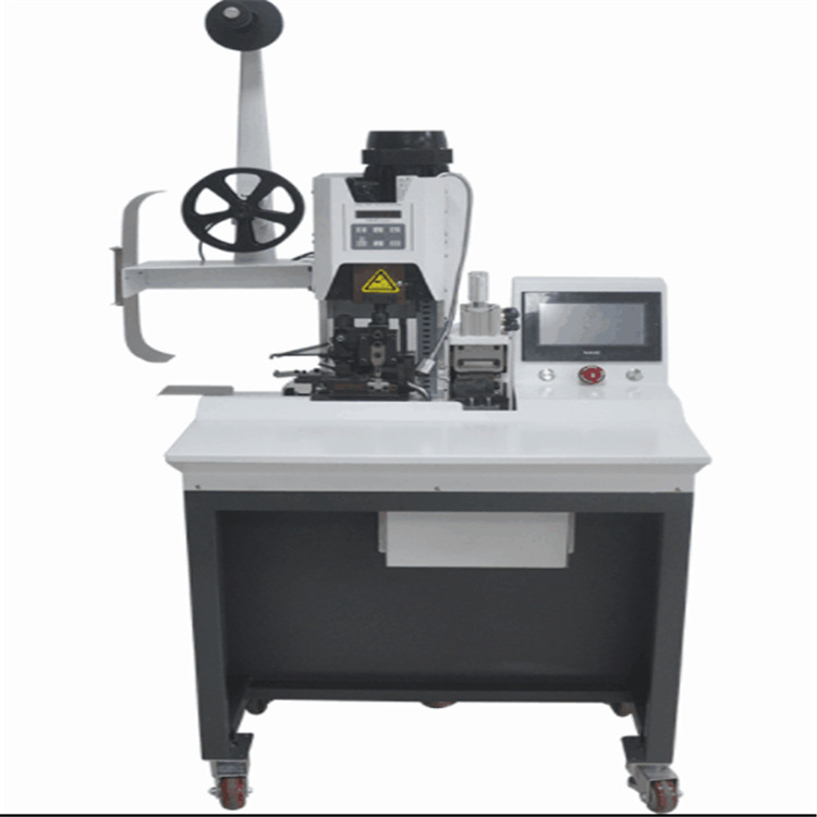 一锋促销剥皮压端子机静音连剥皮带打机护套多芯线剥打机排线打端