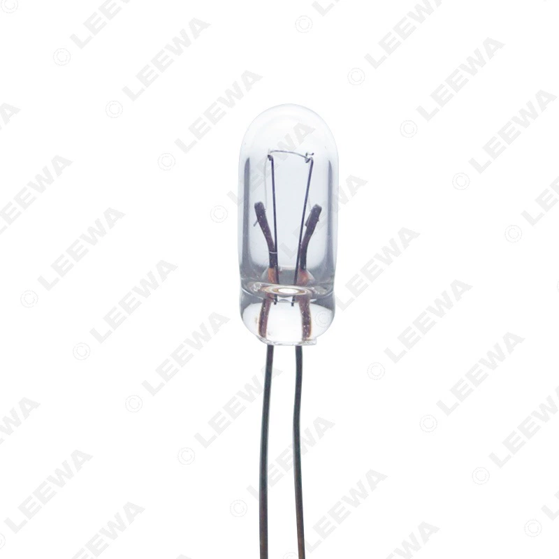 Factory direct sales Car light 12V 1W T4 car instrument lamp Halogen bulb Warm white light