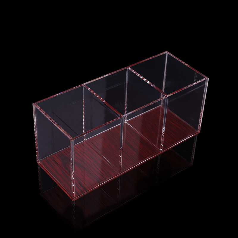 厂家批发 透明亚克力化妆品收纳盒 小物品收纳盒