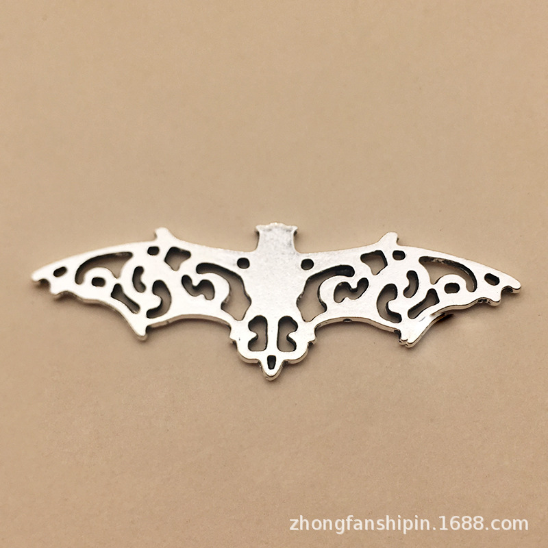 Mixta 80 accesorios de Halloween calabaza cráneo murciélago bruja colgante DIY accesorios de la joyería pendientes material