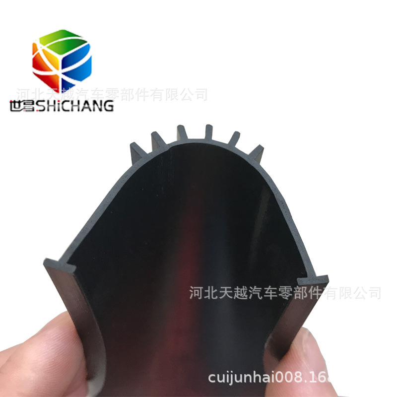 三元乙丙门底条 卷帘门门底密封条 电动门底密封橡胶条