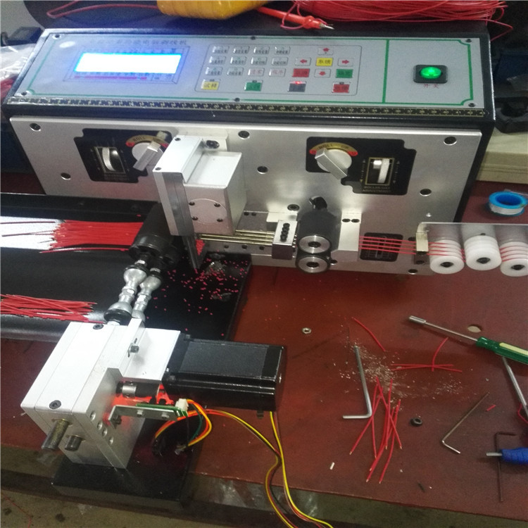 四线型电脑裁线剥皮扭线机裁切机 剥线机脱皮机超高效率