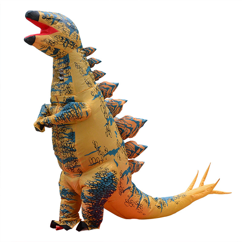 Halloween Kidsren's Stegosaurus Inflatable Costume Blast Costume Masquerade Christmas Game Cosplay Men's Gift