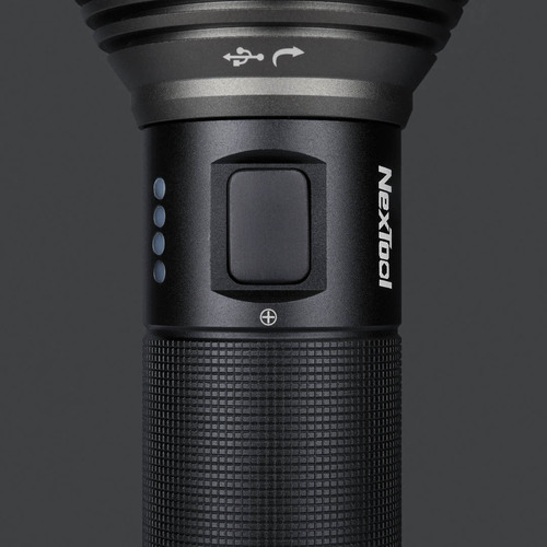 Natuo outdoor strong light flashlight portable high-power long-range rechargeable led xenon lamp high-brightness handheld flashlight